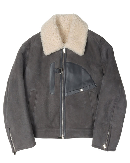Shearling Leather Jacket