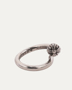 Cross Ball Nail Ring
