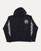 Cemetery Cross Horseshoe Logo Hoodie