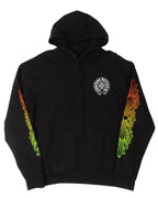 Gradient Floral Circle Hoodie