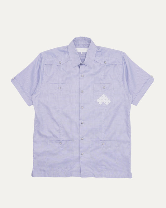 Cross Patch Guayabera Shirt