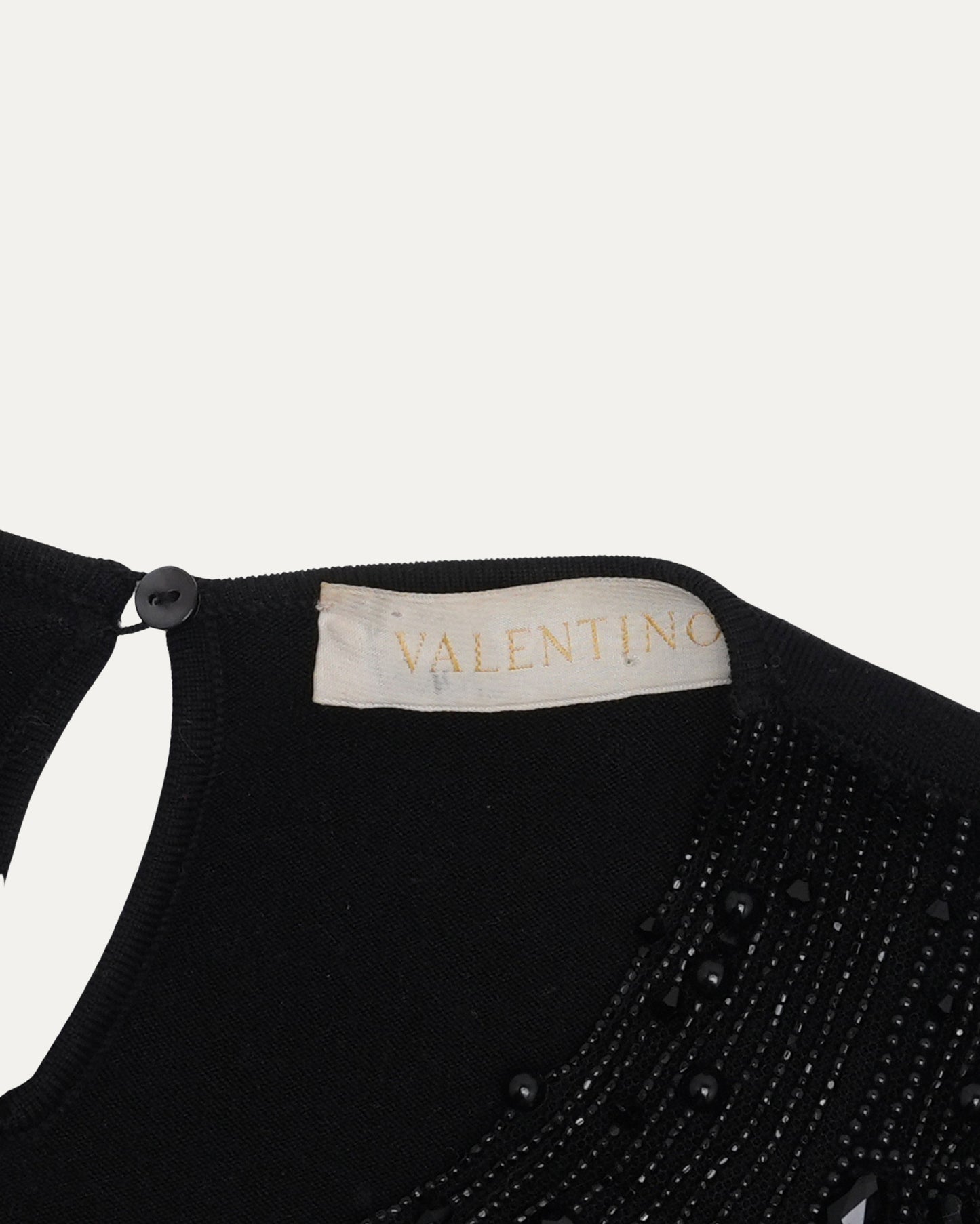 FW 2003 Embellished Knit Runway Top