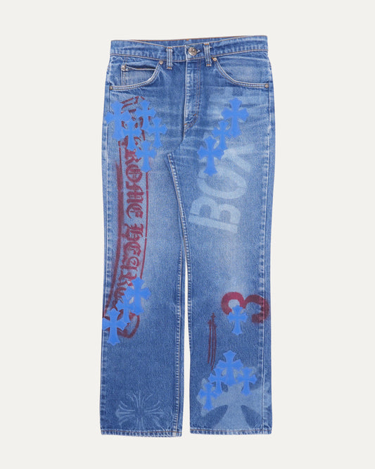 Levi's Cross Patch Stencil Jeans