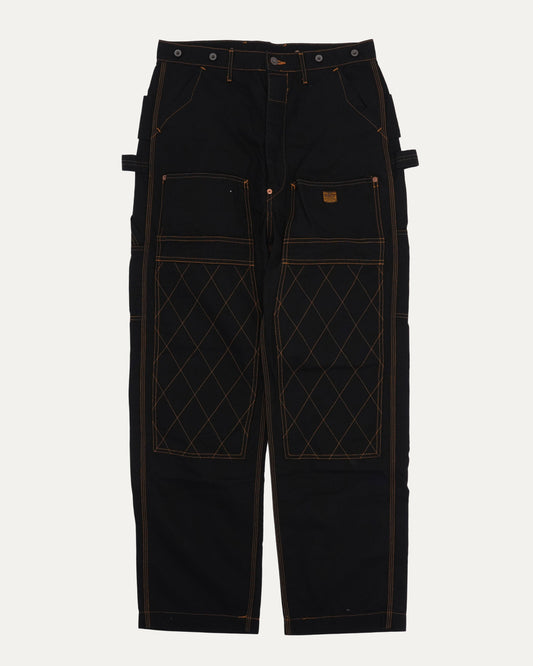 Lumber Straight-Leg Embroidered Cargo Trousers