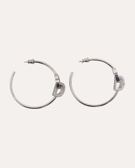 CD Hoop Earrings