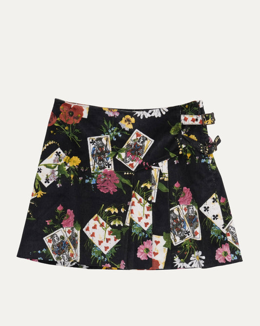 FW 2002 Corduroy Mini Skirt