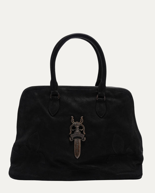 Dagger Embellished Slouchy Mo Bag