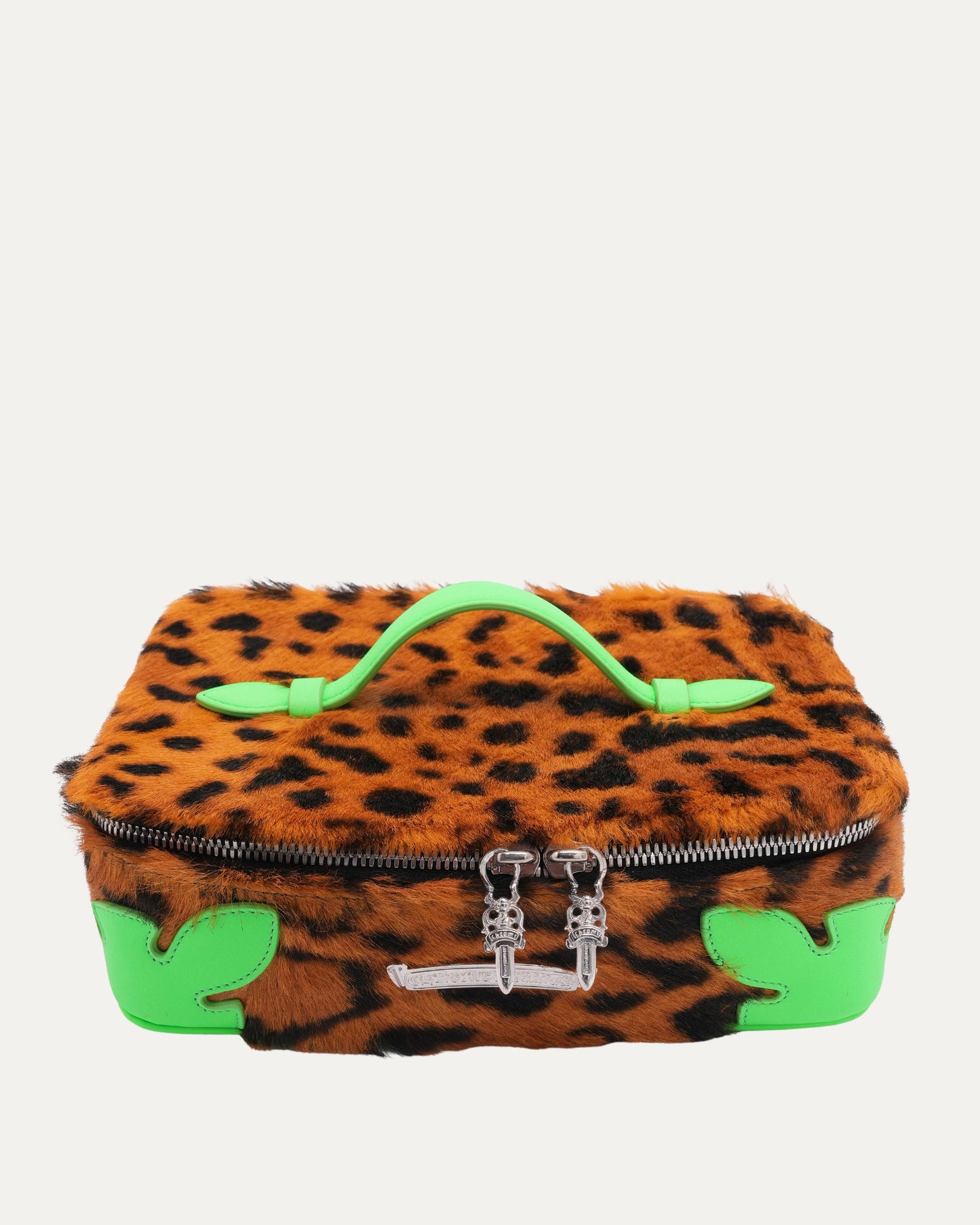 Leopard Pony Hair Jewelry Case