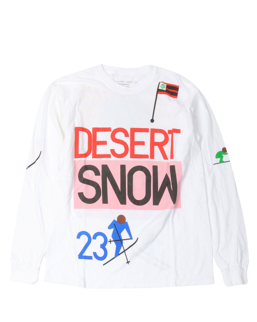 Pusha T Desert Snow Long Sleeve T-Shirt