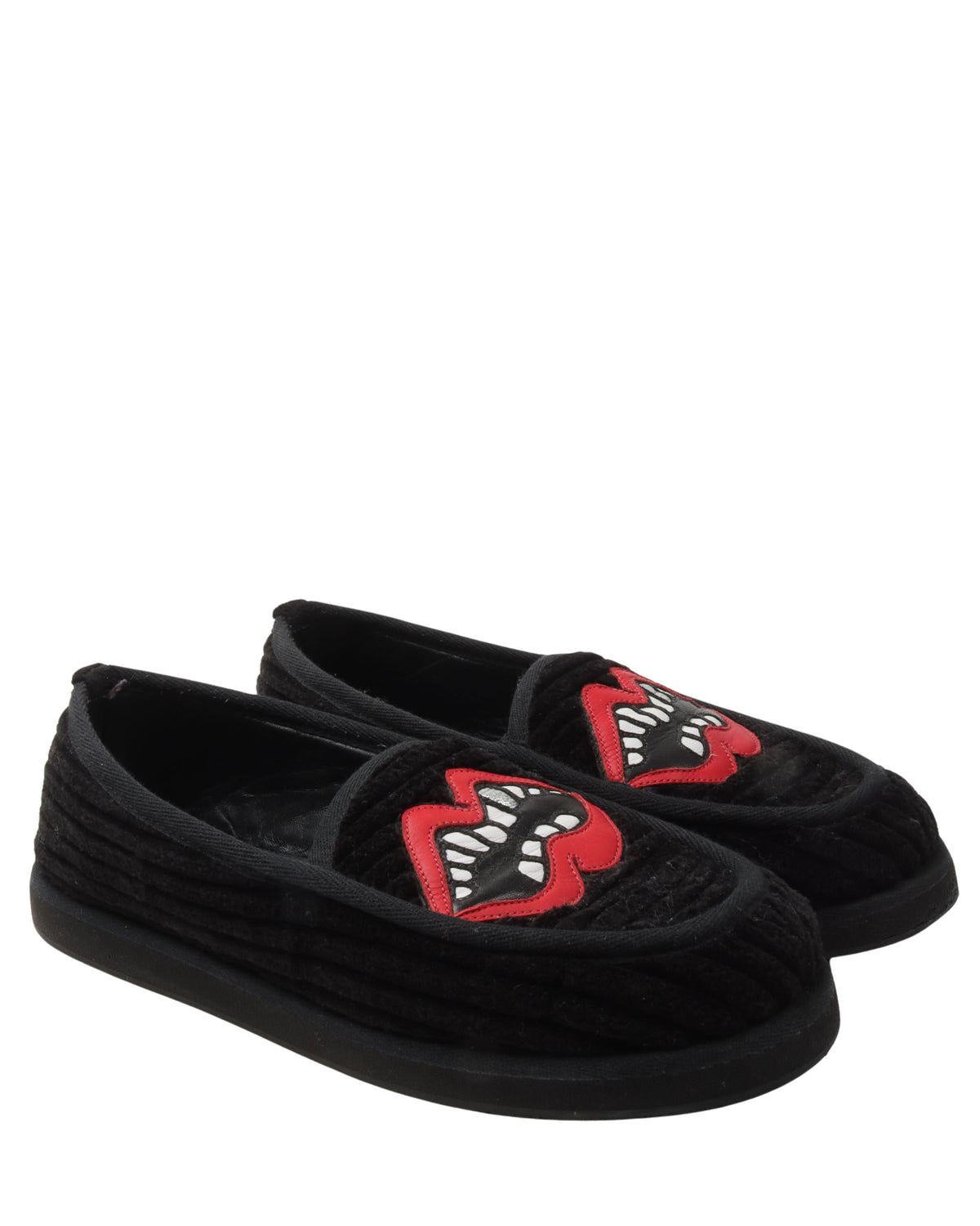 Matty Boy Chomper Patch Heavy Cord House Slippers