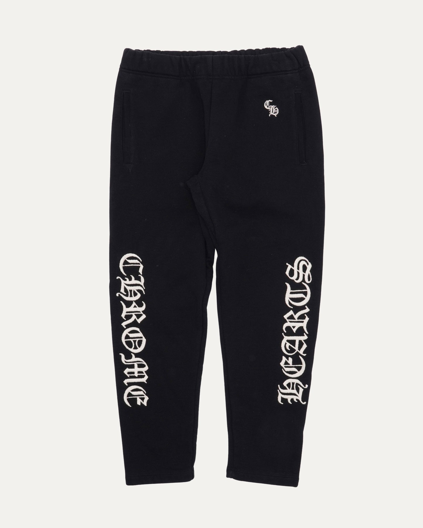 Embroidered Spellout Sweatpants