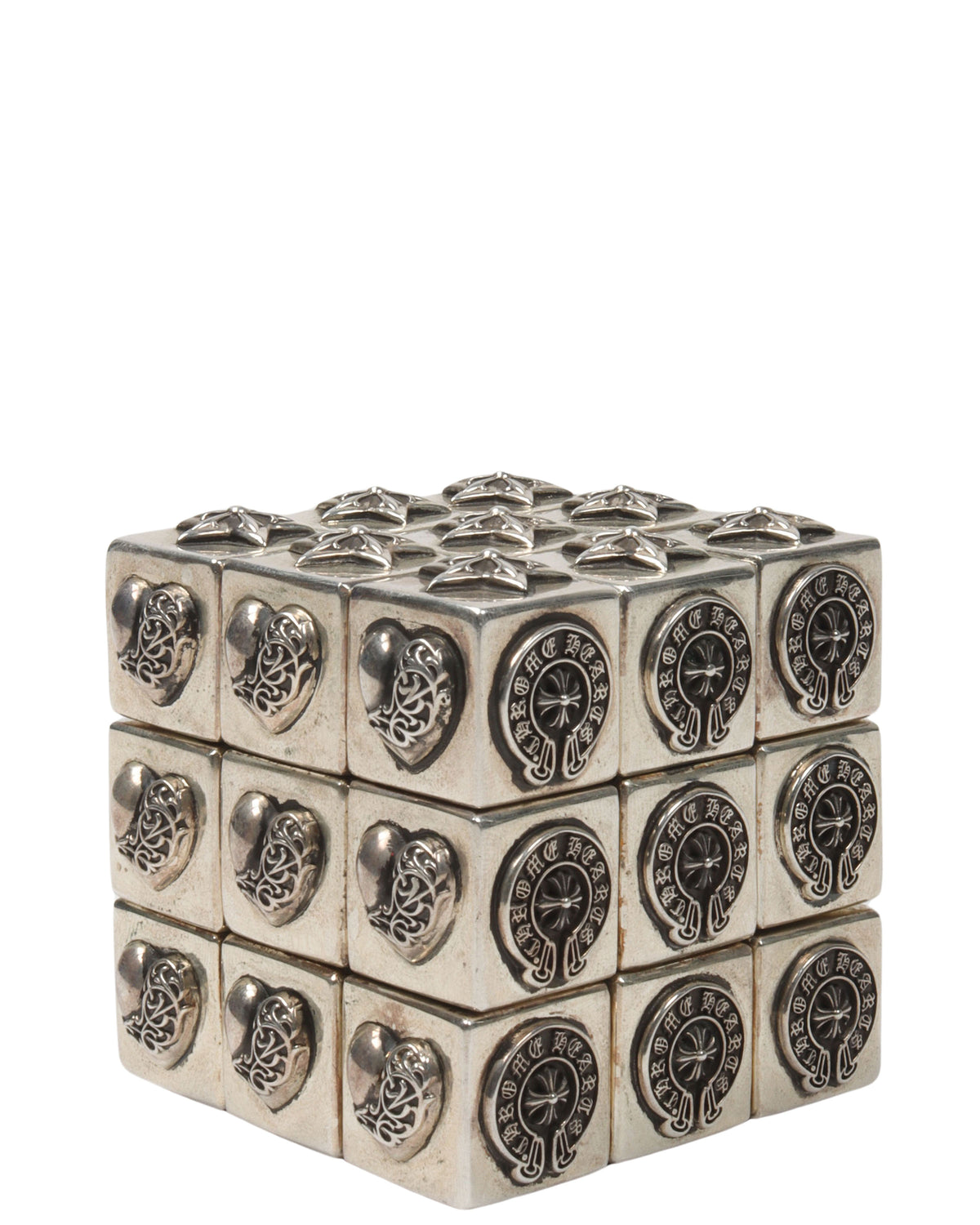 Silver Rubik's Cube