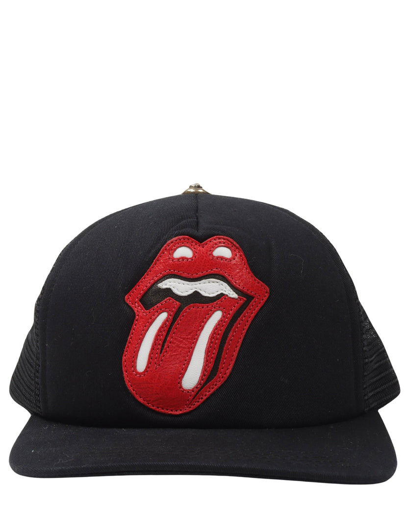 Chrome Hearts Rolling Stones Patch Trucker Hat