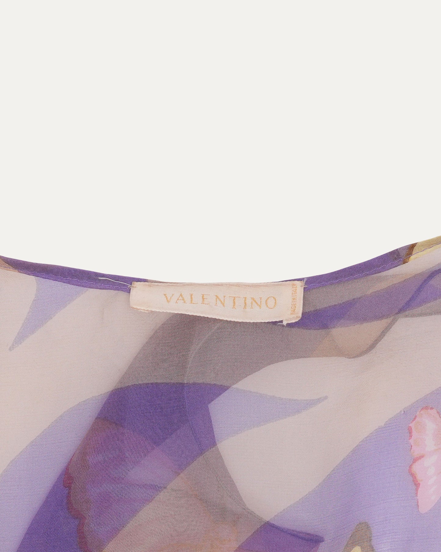 SS 2004 Butterfly Print Runway Top