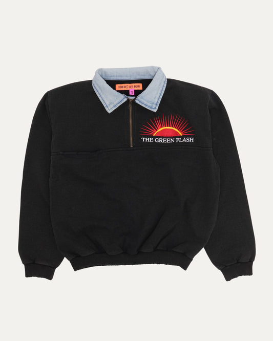 The Green Flash Quarter Zip Sweatshirt