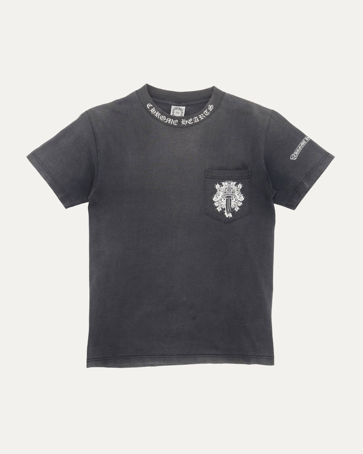 Vintage Scroll Pocket T-Shirt
