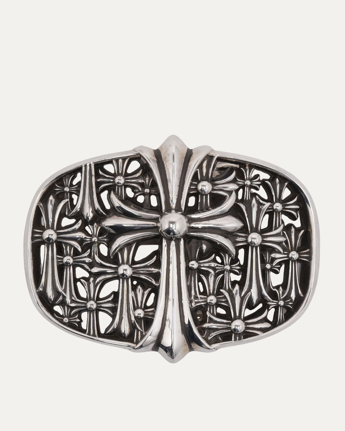 Cemetery Cross Belt Buckle