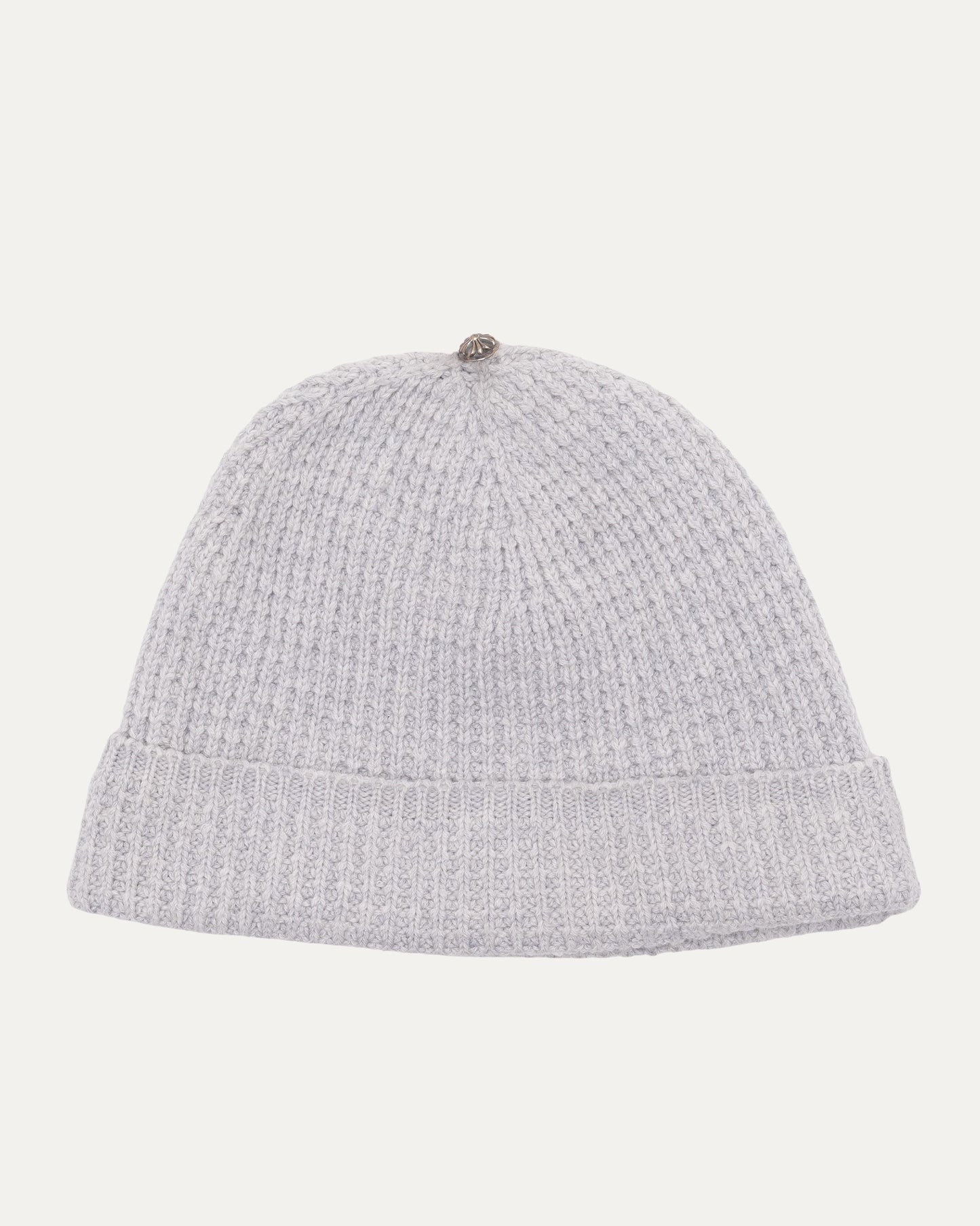 Cashmere-Blend Waffle Knit Beanie