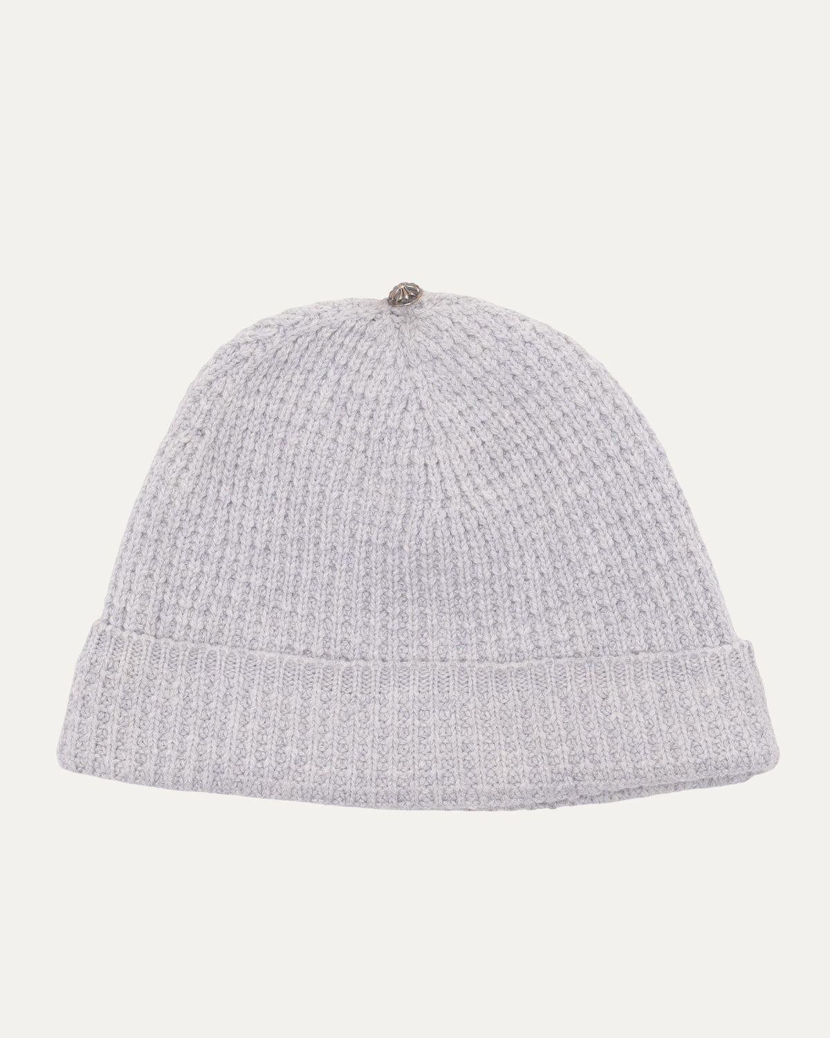 Cashmere-Blend Waffle Knit Beanie