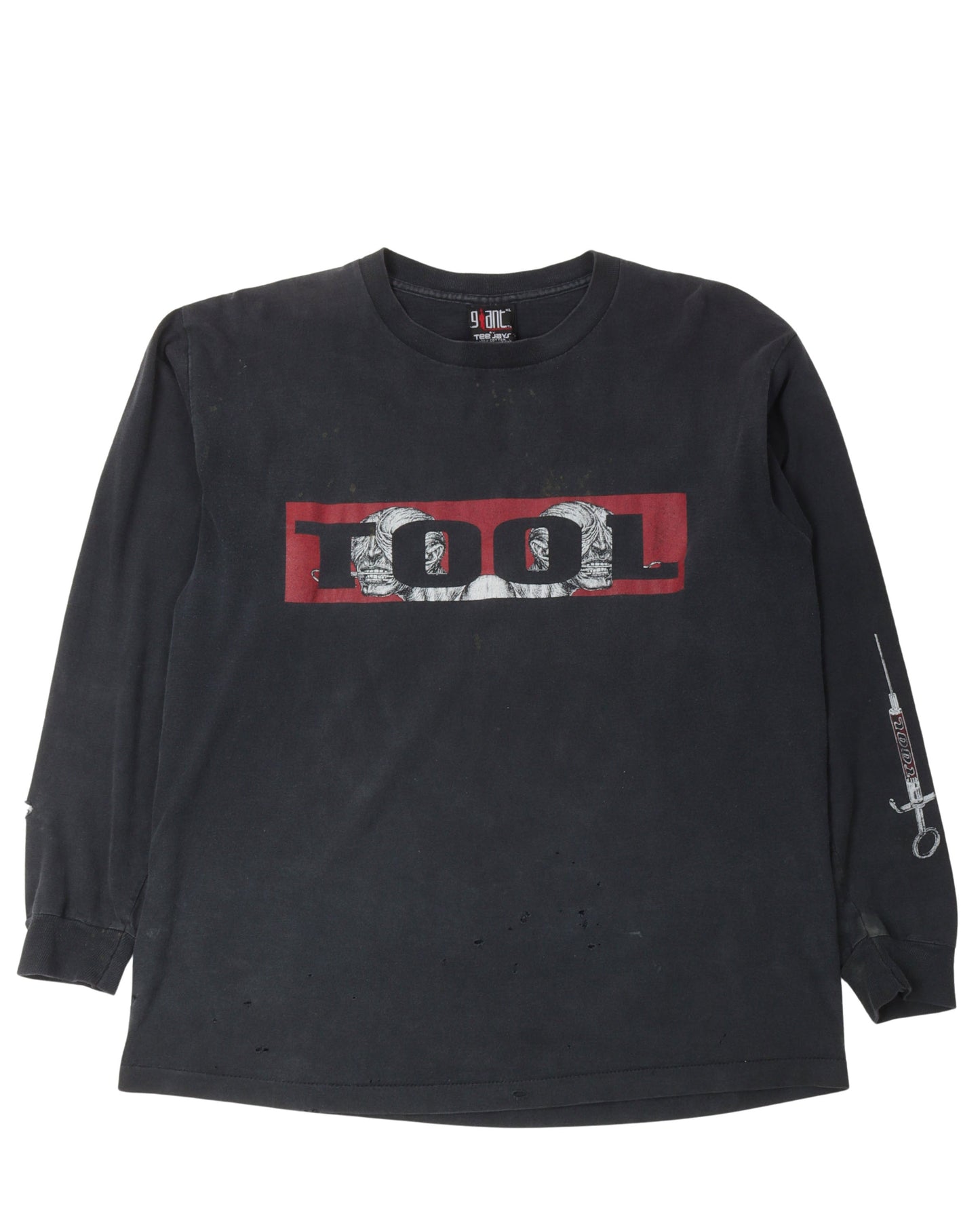 Tool Syringe Single Stitch Long Sleeve T-Shirt
