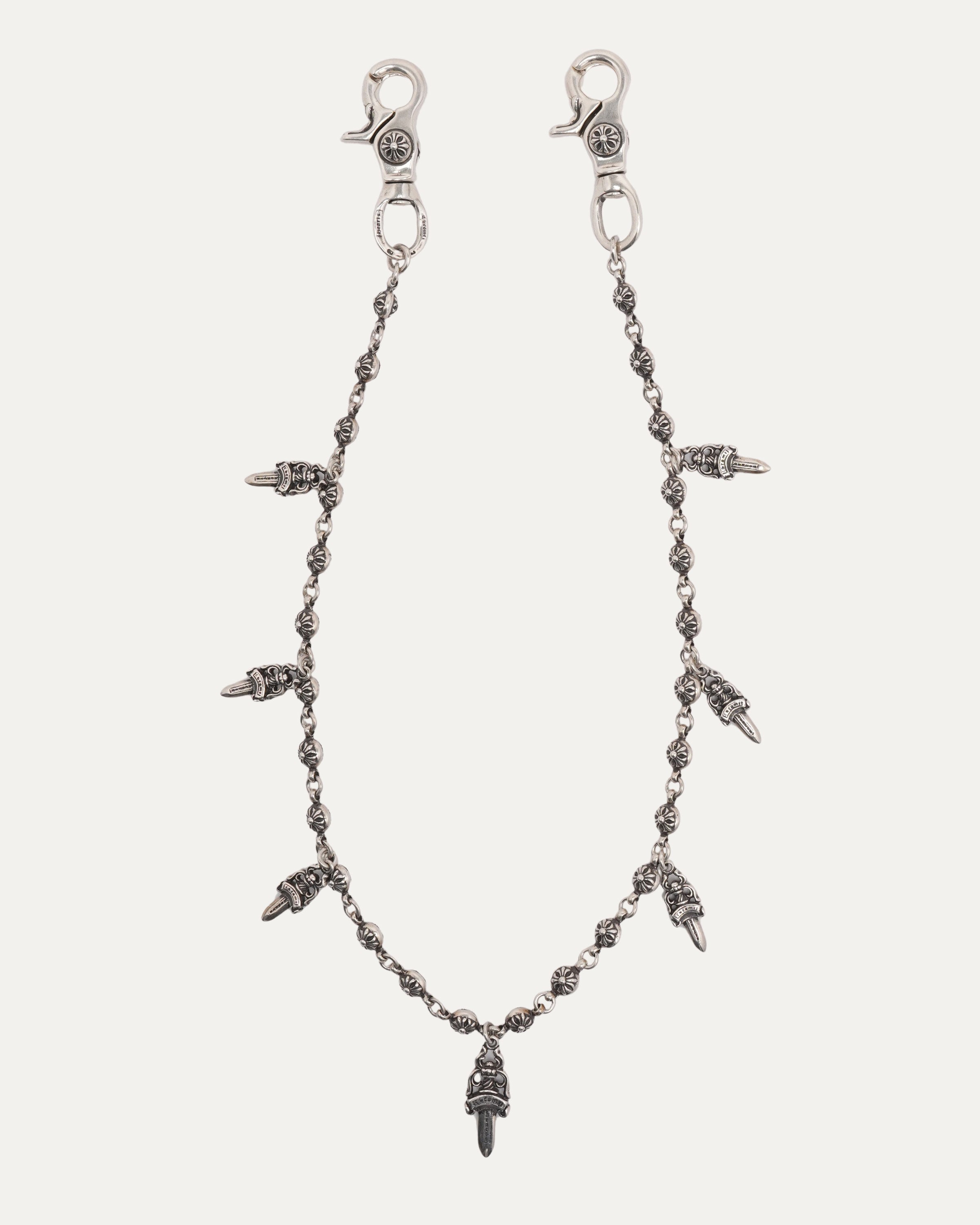 Chrome Hearts Dagger Plus Ball Wallet Chain – Justin Reed