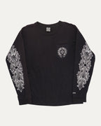 Vintage Las Vegas Horseshoe Logo Long Sleeve Pocket T-Shirt