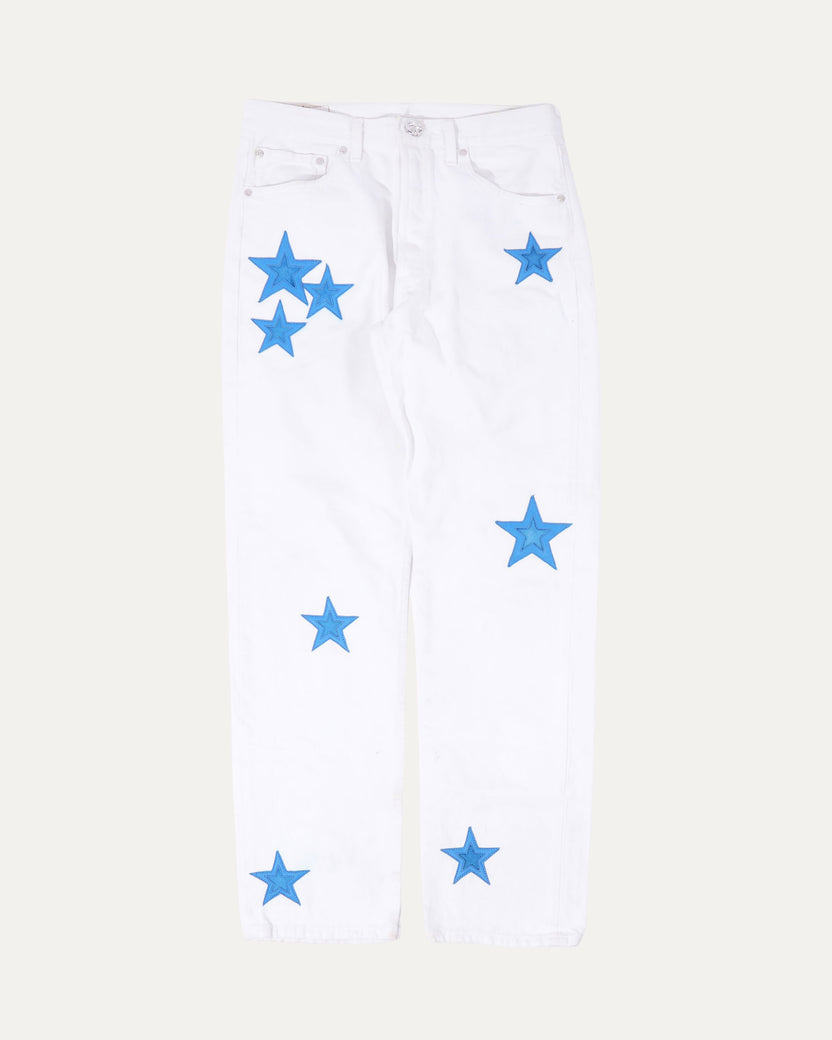 Star Patch Levi's Jeans