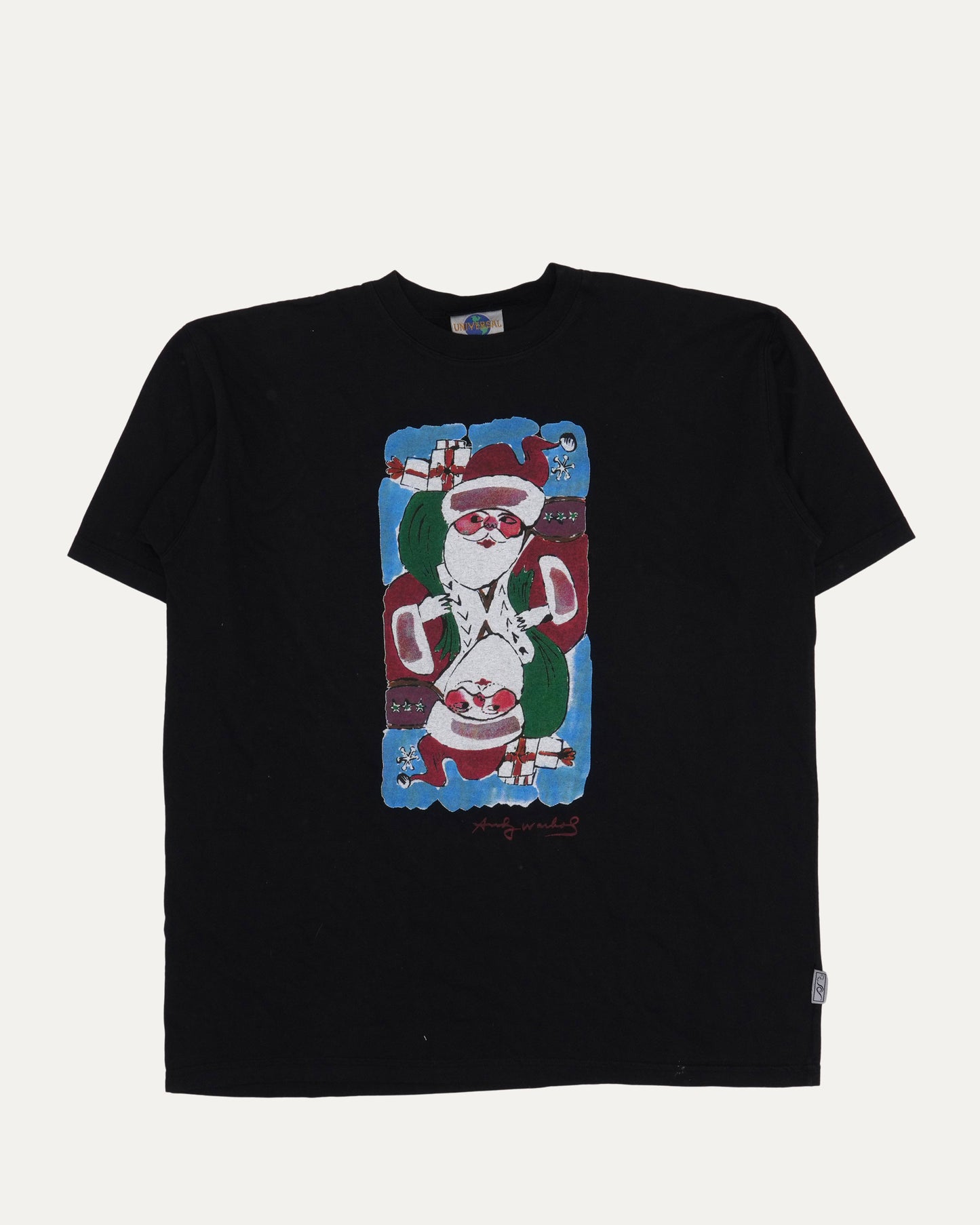 Andy Warhol Santa Claus T-Shirt