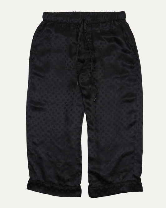 Silk Monogram Pants