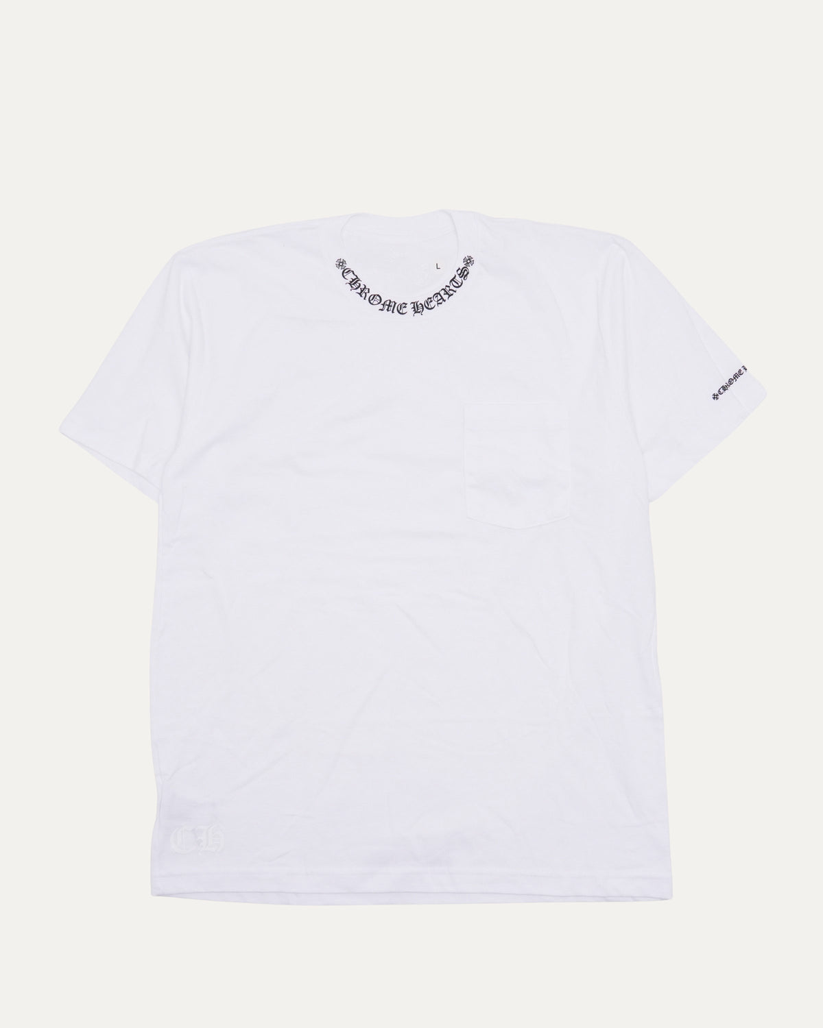 Neck Logo Pocket T-Shirt