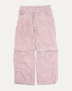 Lace Covered Cargo Convertible Pants