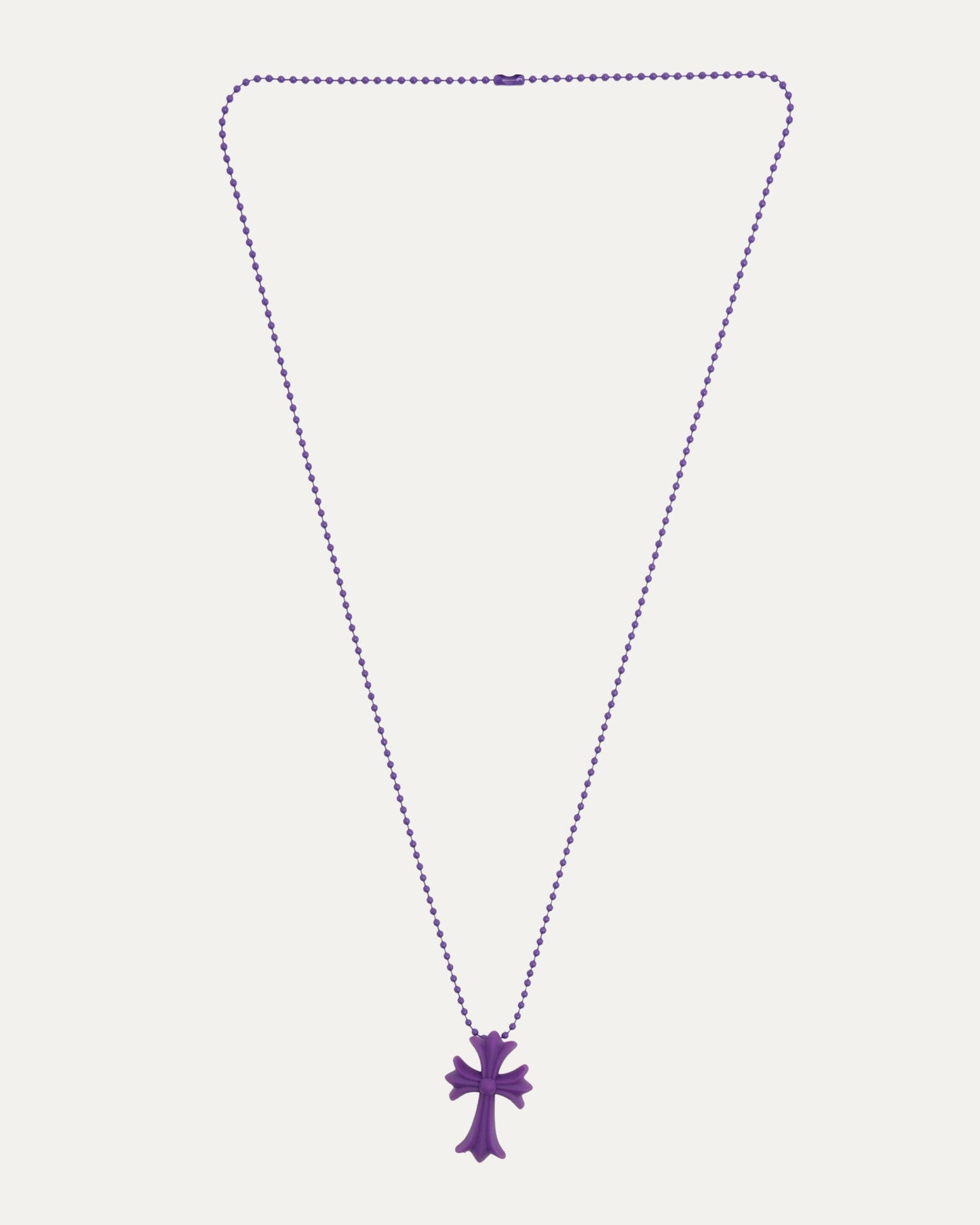 Silichrome Cross Necklace