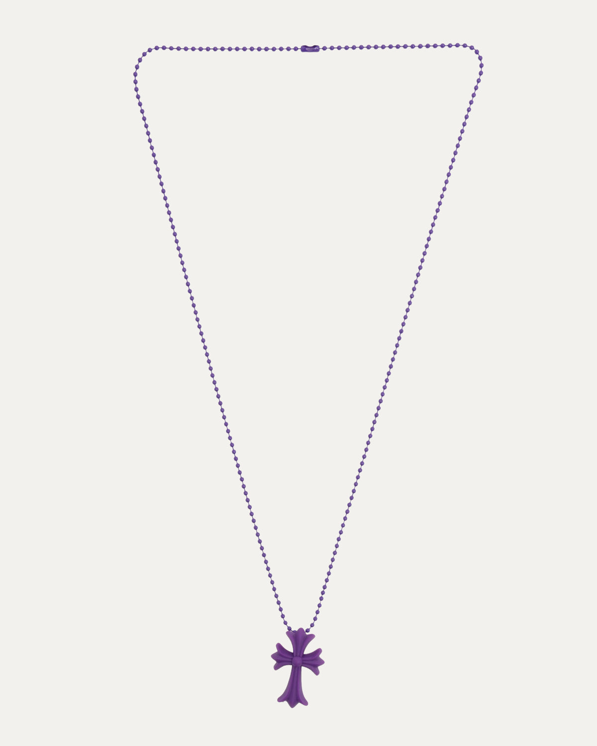 Silichrome Cross Necklace