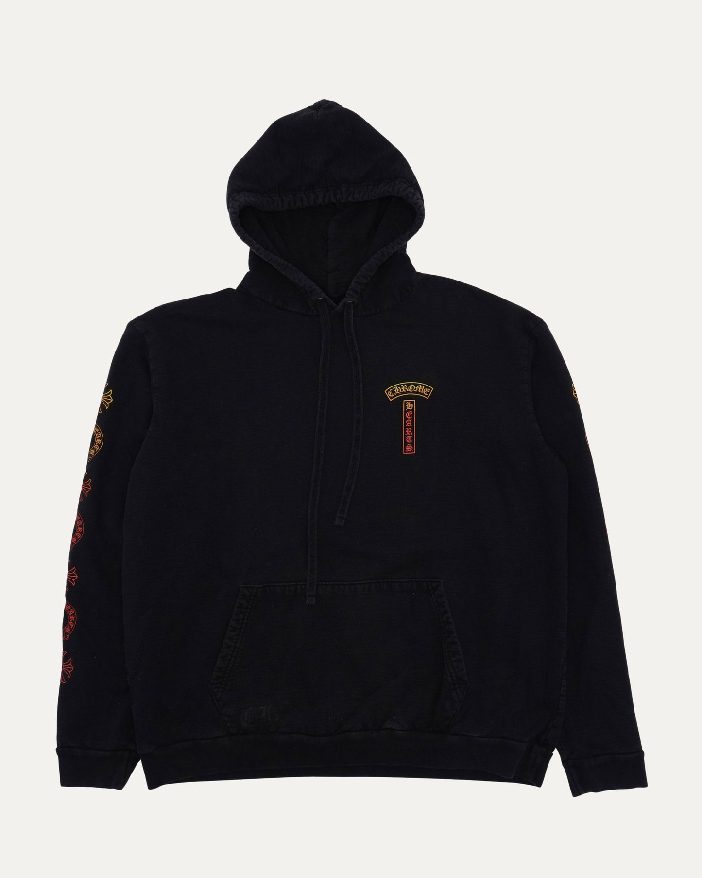 Gradient T-Bar Logo Hoodie