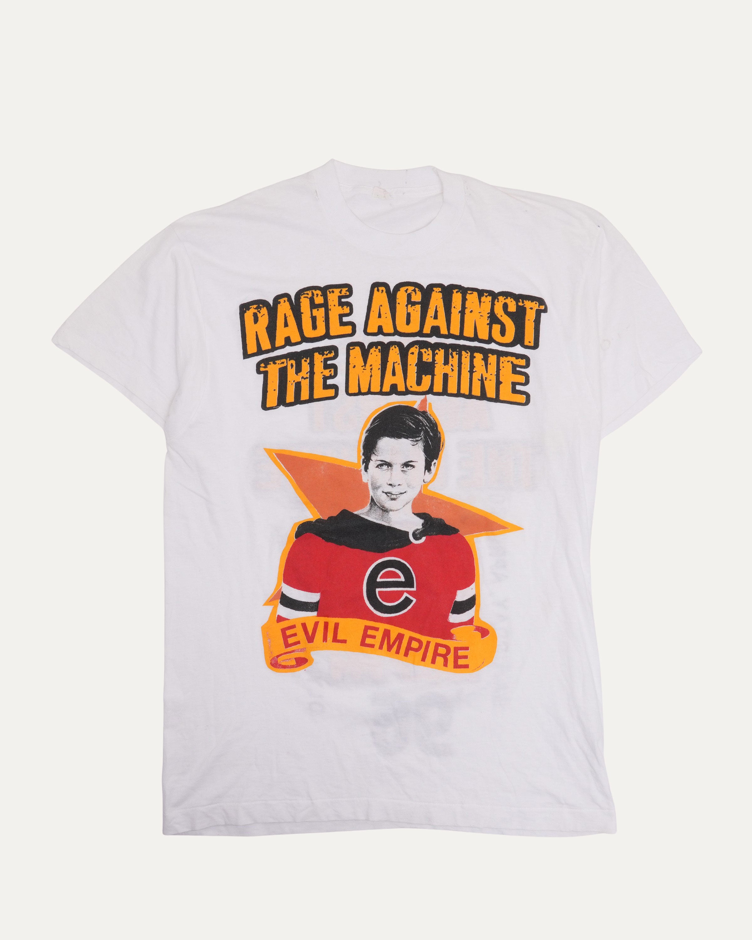 ミュージシャン 90sRage aginst the machine evil empire T Vintage Rage Against the Machine Evil Empire 1996 T-Shirt – Justin