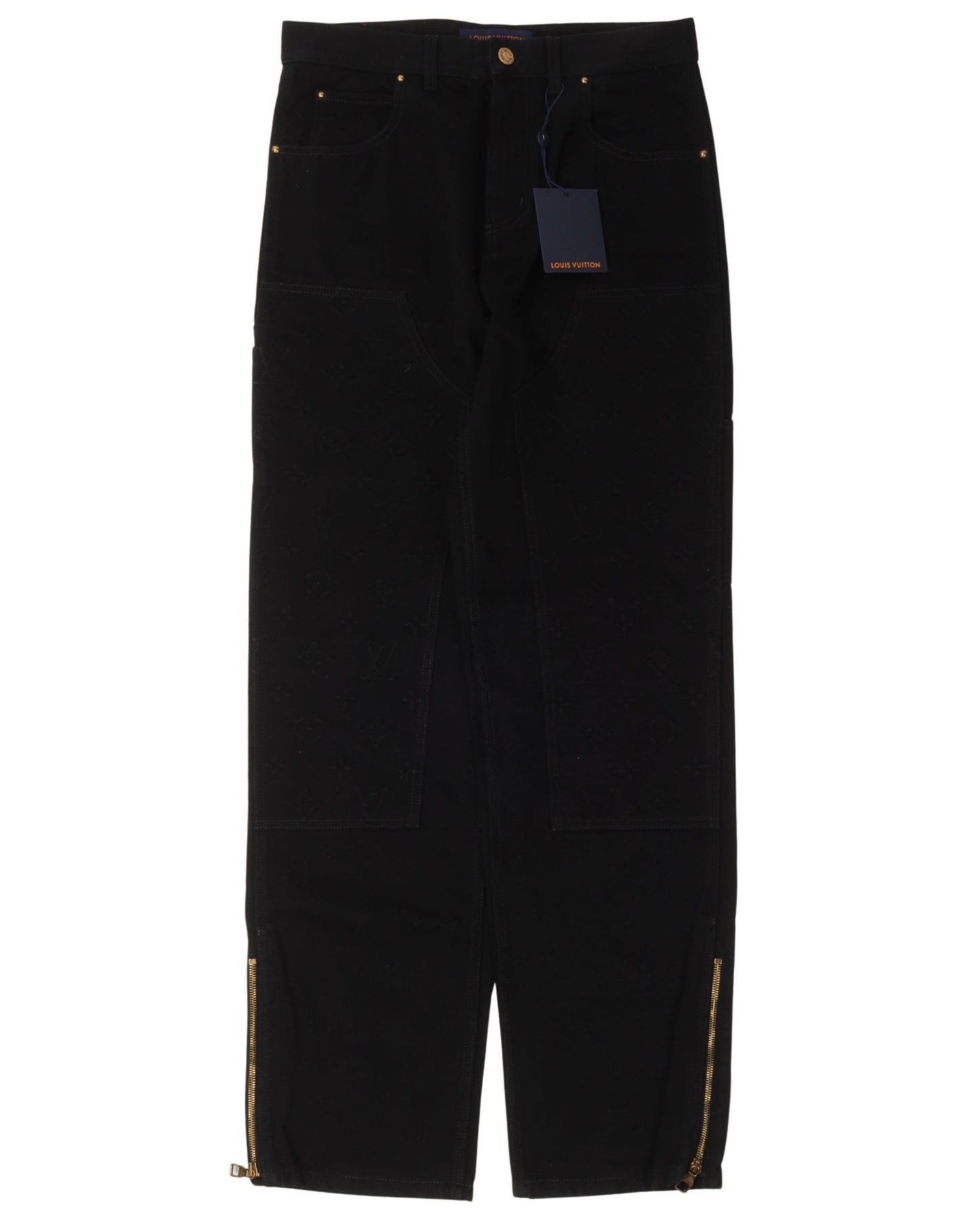 Monogram Double Knee Carpenter Pants