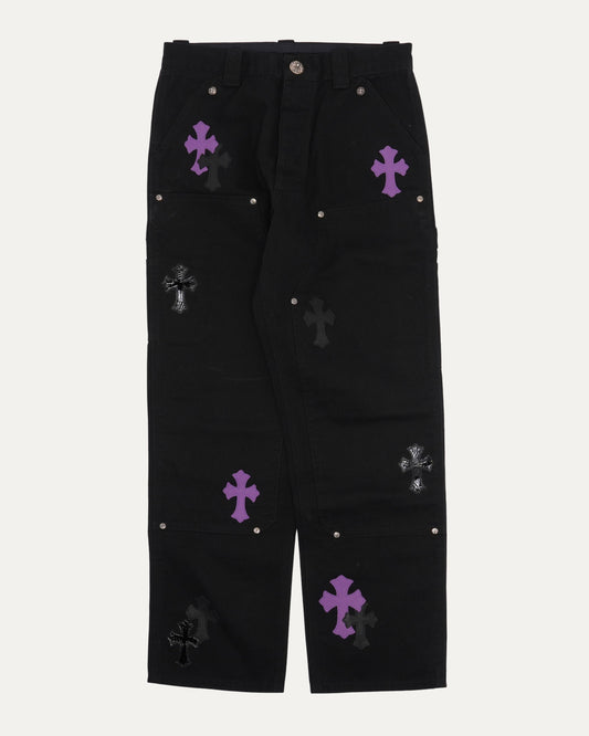 Cross Patch Double Knee Carpenter Pants