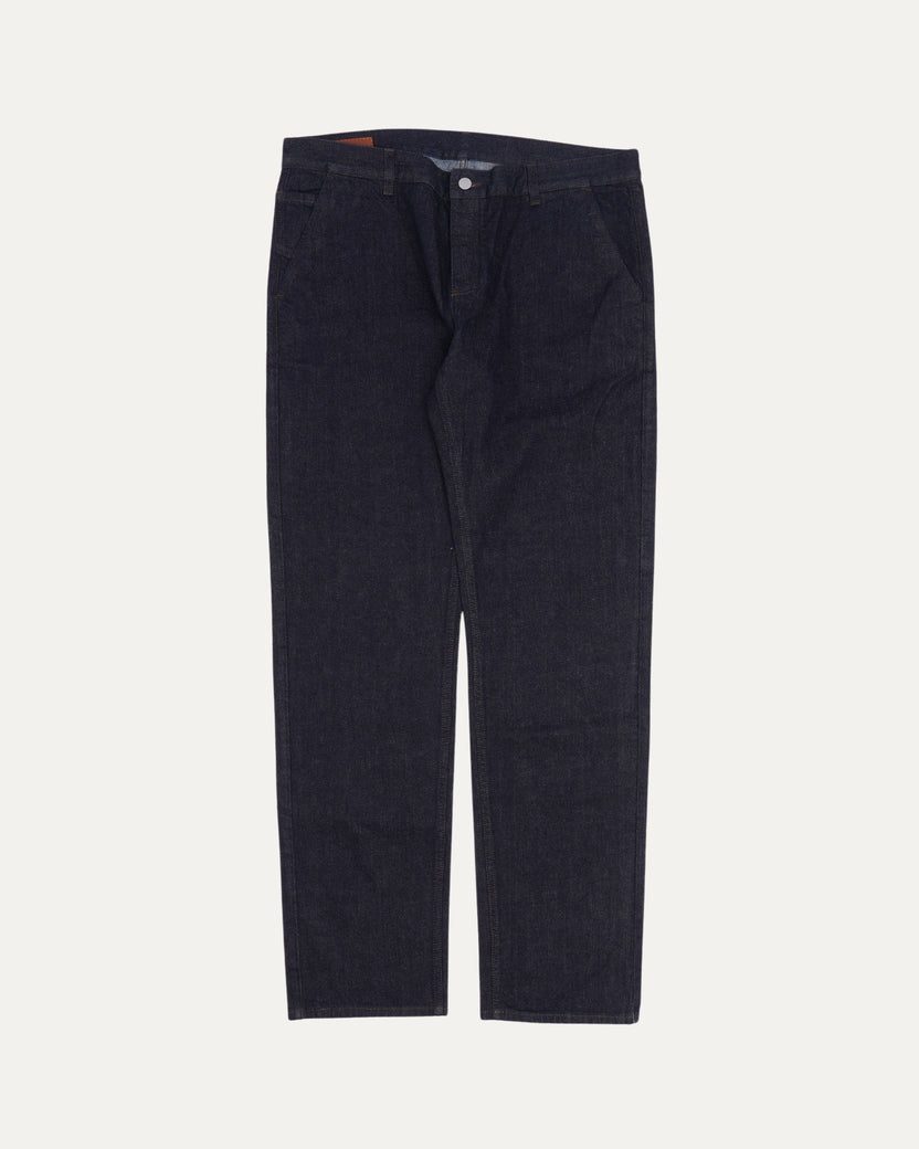 Washed Denim Worker Jeans