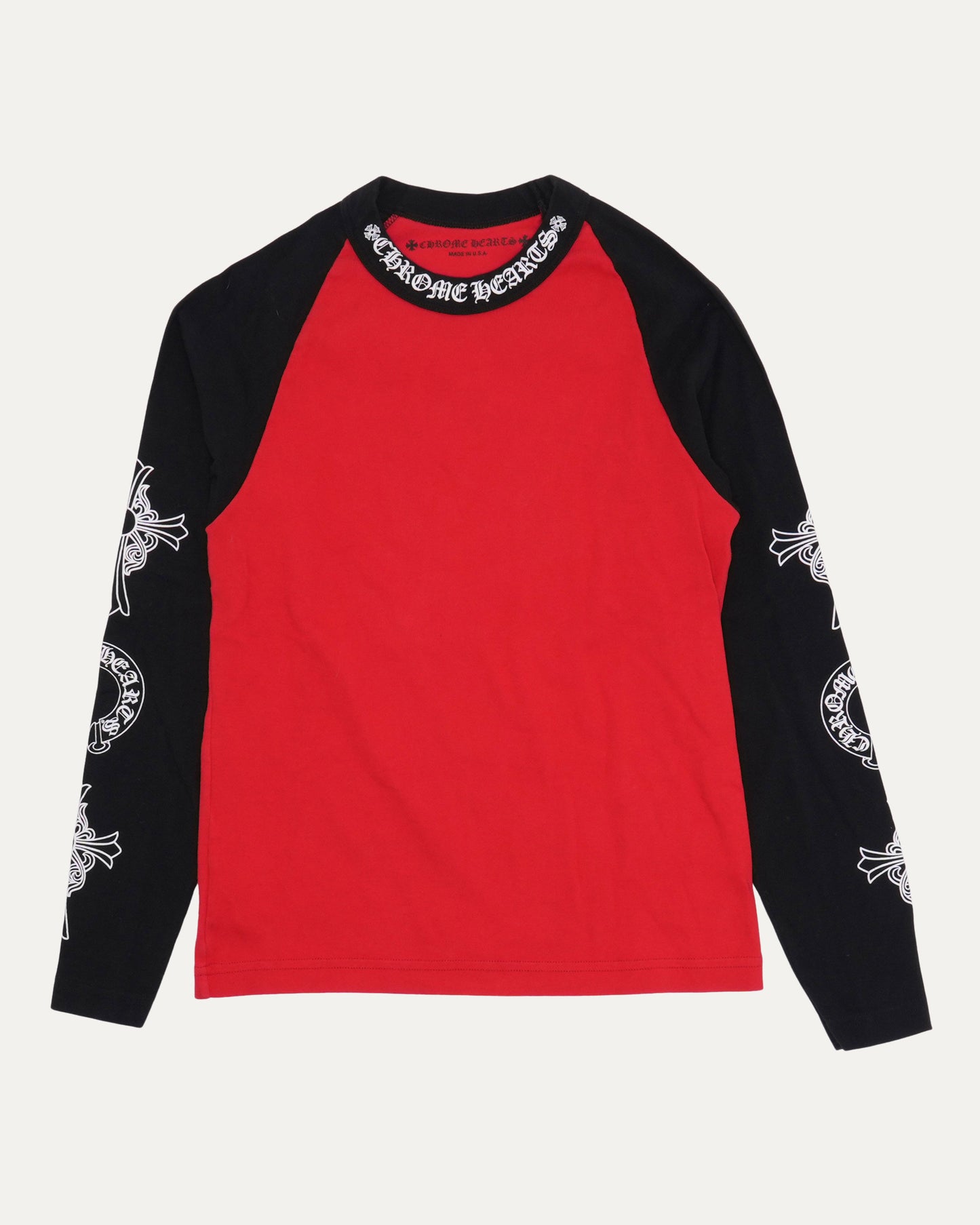 Horseshoe Logo Raglan Long Sleeve T-Shirt