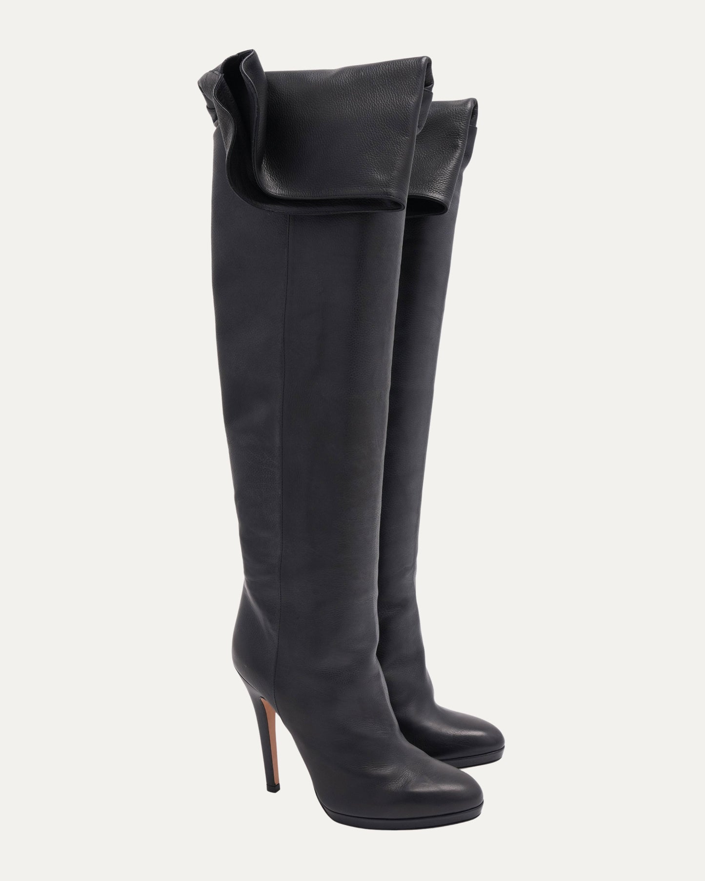 Leather Heeled Boots