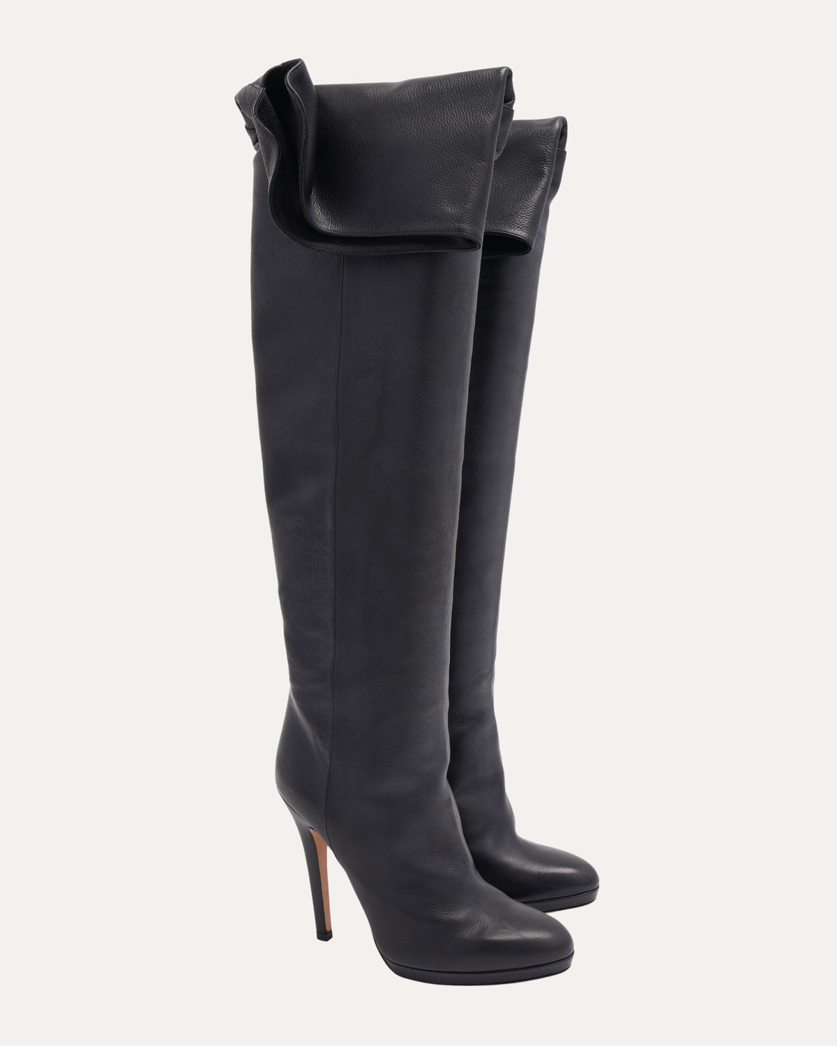Leather Heeled Boots