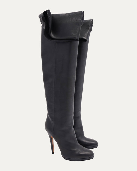 Leather Heeled Boots