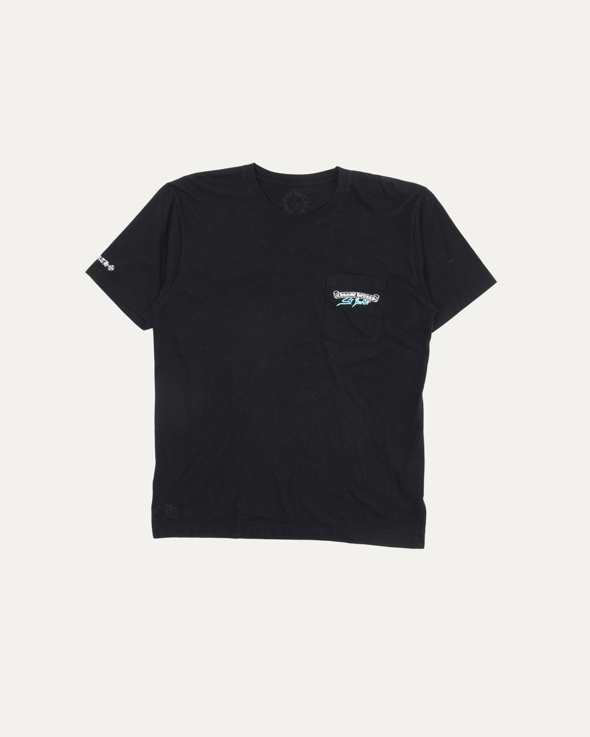 St. Barth Scroll Logo Pocket T-Shirt