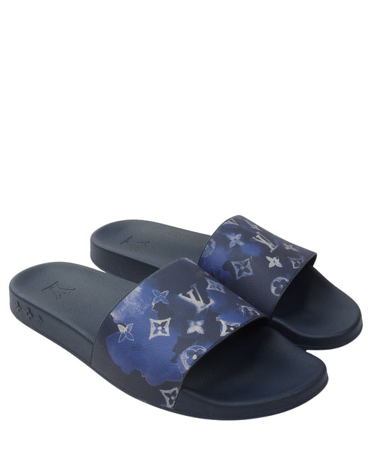 Watercolor Monogram Slides