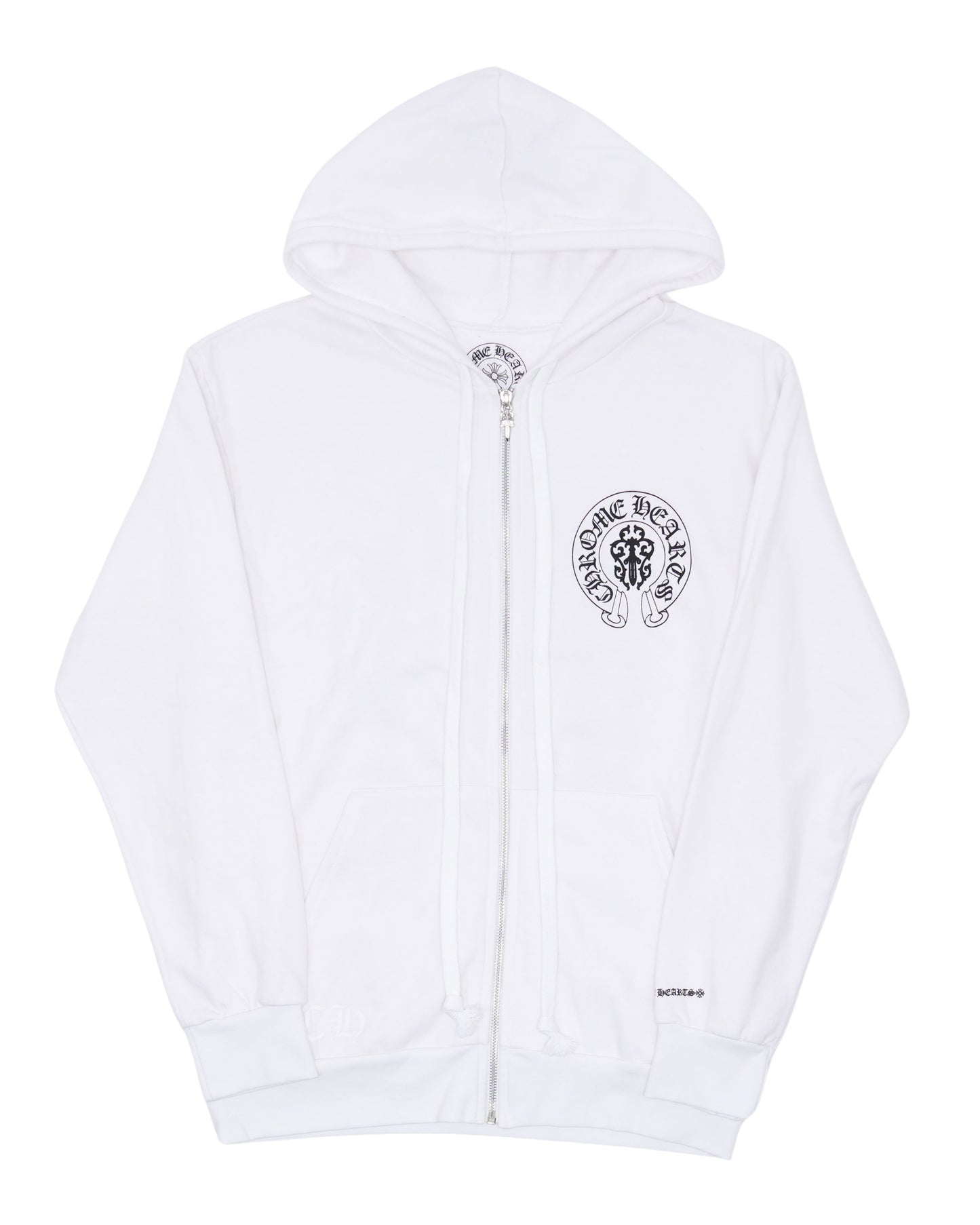 American Flag Cross Zip Up Hoodie