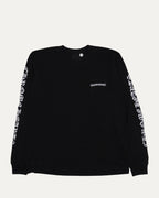 Scroll Logo Spellout Long Sleeve T-Shirt