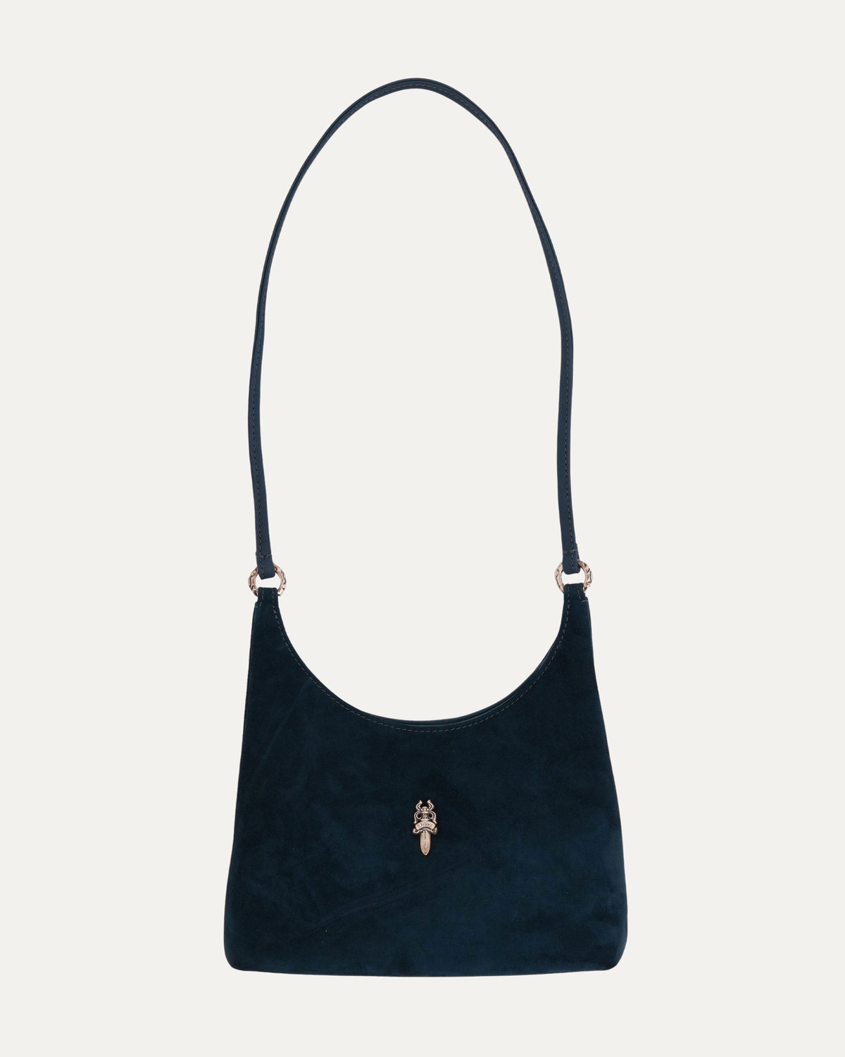 Dagger Embellished Suede Viv Bag