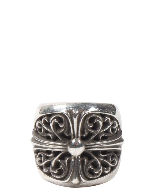 Oval Cross Ring
