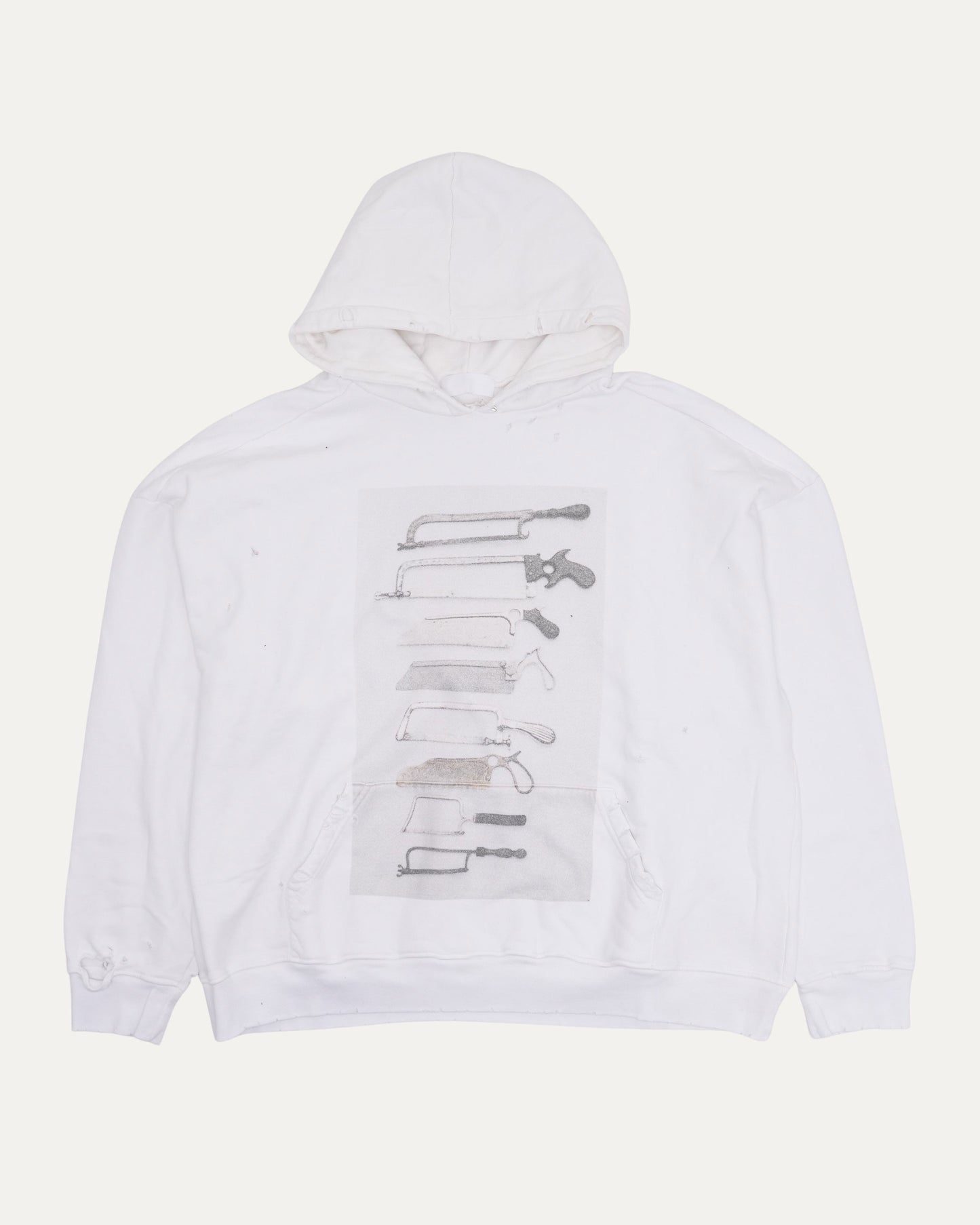 Saw Distressed Hoodie