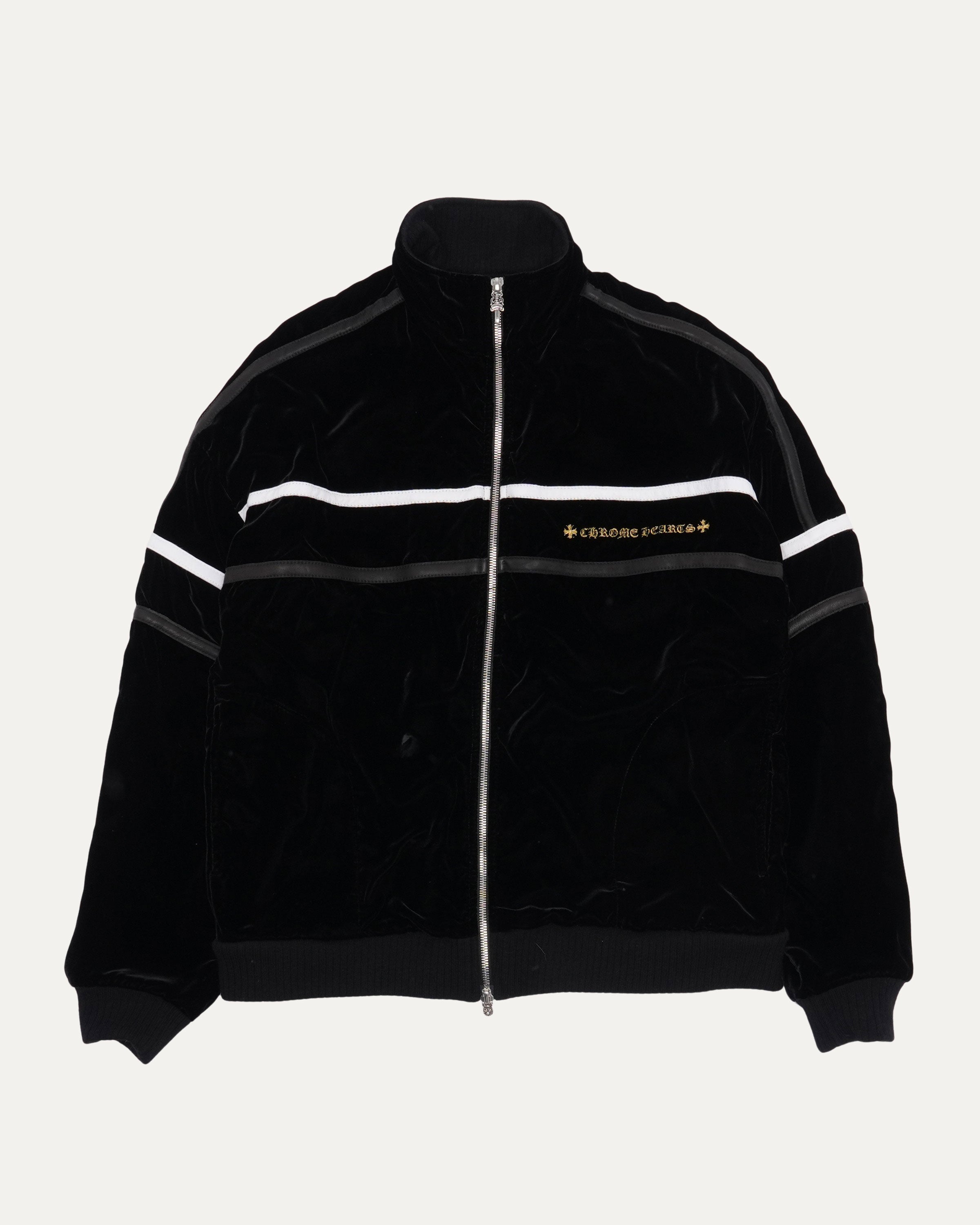 Chrome Hearts So it Goes Velour Track Jacket – Justin Reed